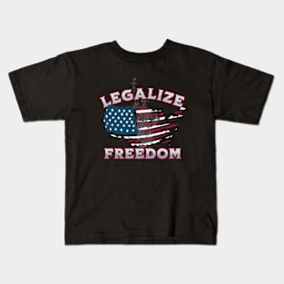 Freedom Fighters "Legalize Freedom" Kids T-Shirt